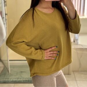 Mustard Yellow Long Sleeve Sweater